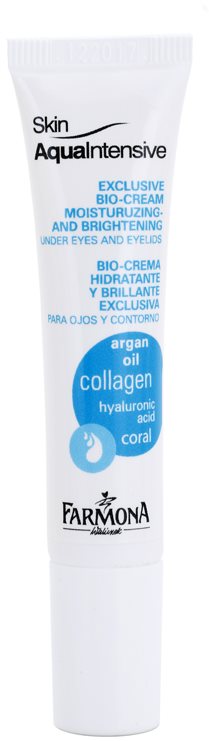 Farmona Skin Aqua Intensive vlažilna in posvetlitvena nega za veke in kolobarje pod očmi