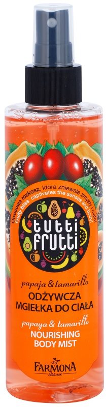 Farmona Tutti Frutti Papaja & Tamarillo telová hmla s vyživujúcim účinkom