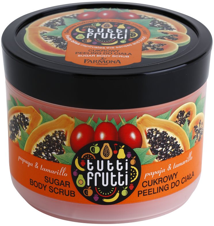 Farmona Tutti Frutti Papaja & Tamarillo Sugar Scrub For Body