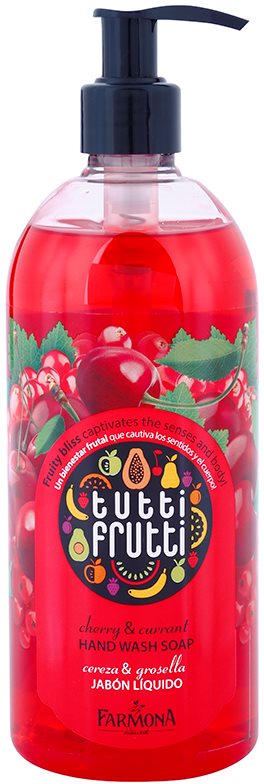 Farmona Tutti Frutti Cherry & Currant sapun lichid de maini