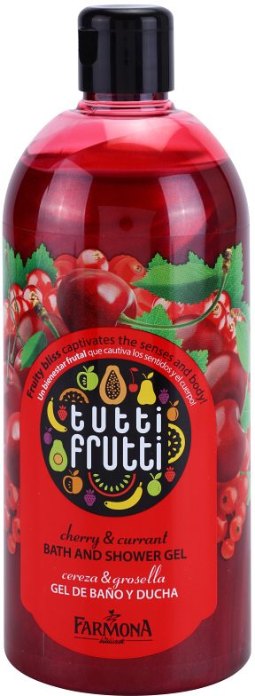 Farmona Tutti Frutti Cherry & Currant Dusch- und Badgel
