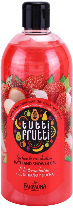 Farmona Tutti Frutti Lychee & Rambutan tusoló- és fürdőgél