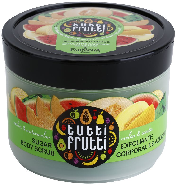 Farmona Tutti Frutti Melon & Watermelon cukrový peeling na tělo