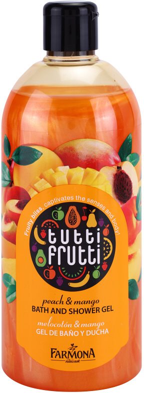Farmona Tutti Frutti Peach & Mango tusoló- és fürdőgél