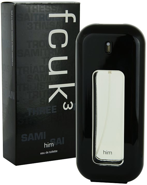 Fcuk Fcuk 3 Him Eau de Toilette for Men 100 ml