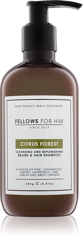 Fellows for Him Citrus Forest šampón na vlasy a fúzy