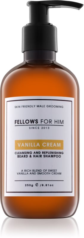 Fellows for Him Vanilla Cream šampon na vlasy a vousy