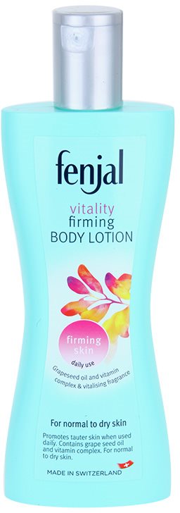 Fenjal Vitality loção reafirmante e nutritiva para o corpo para pele normal e seca