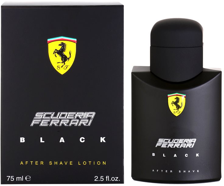 Ferrari Scuderia Ferrari Black balzam za po britju za moške 75 ml