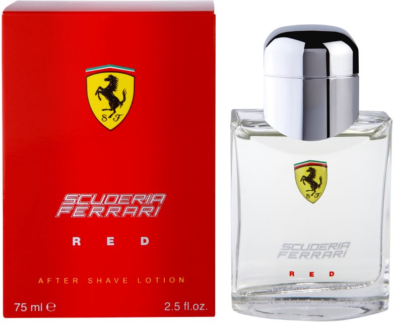 Ferrari Scuderia Ferrari Red After Shave Lotion for Men 75 ml