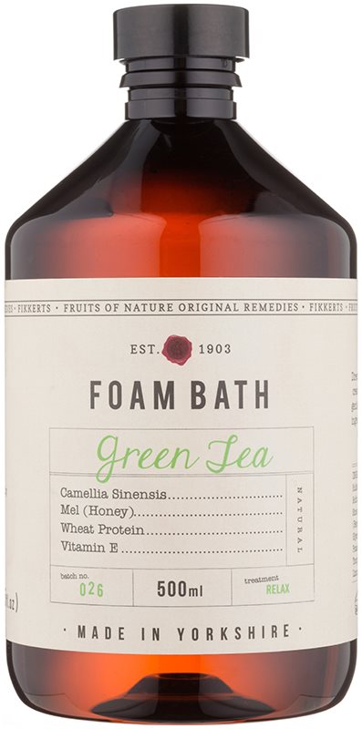 Fikkerts Fruits of Nature Green Tea Bath Foam