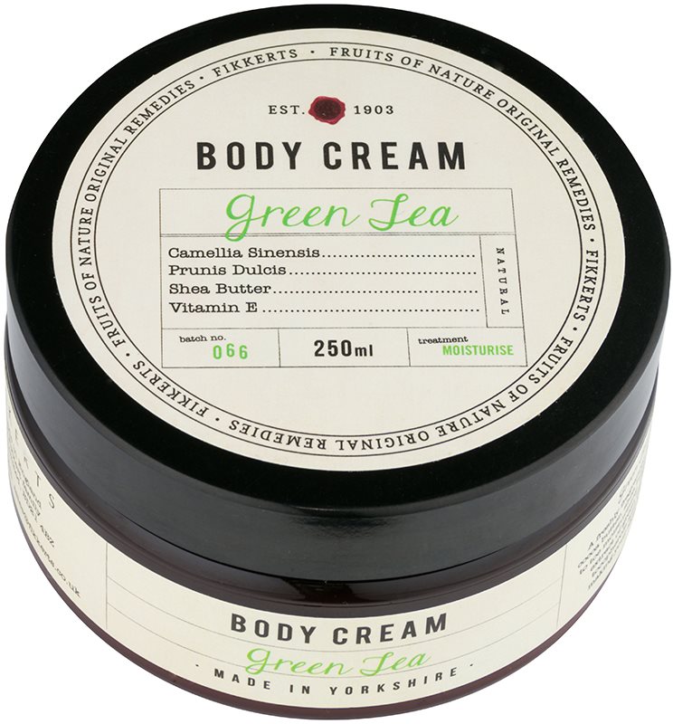 Fikkerts Fruits of Nature Green Tea crema de corp hidratanta