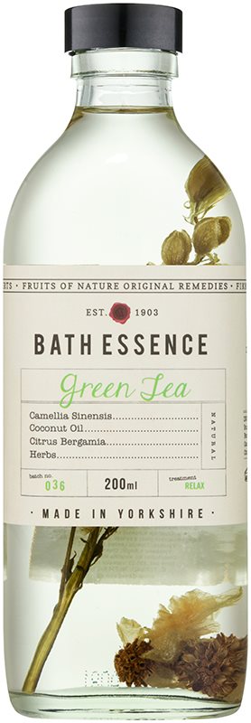 Fikkerts Fruits of Nature Green Tea esenta de ulei pentru baie