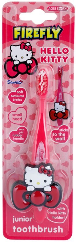 FireFly Hello Kitty zubní kartáček pro děti s držákem soft