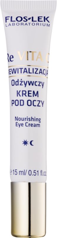 FlosLek Laboratorium Re Vita C 40+ odżywczy krem na noc do okolic oczu