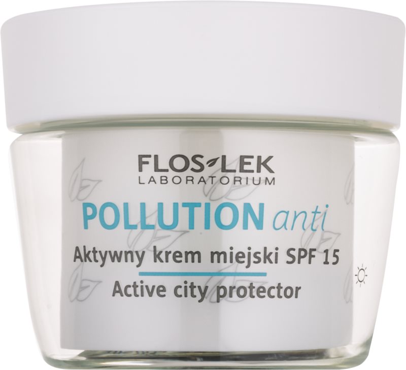 FlosLek Laboratorium Pollution Anti aktivní denní krém SPF 15