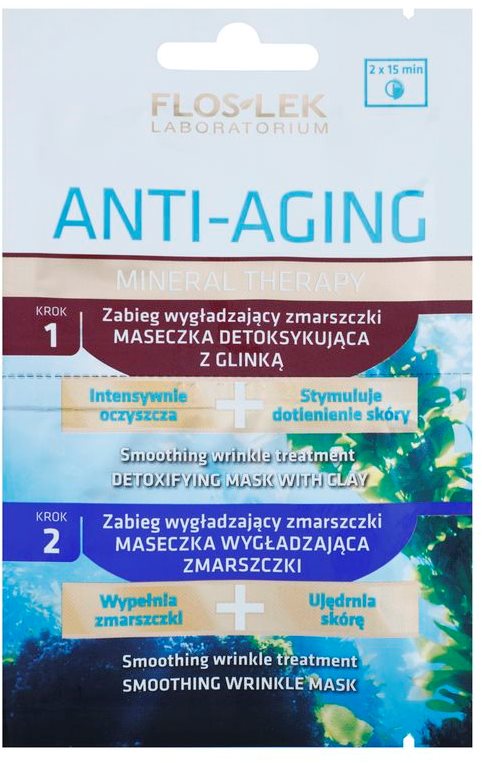 FlosLek Laboratorium Anti-Aging Mineral Therapy tratamiento antiarrugas con minerales