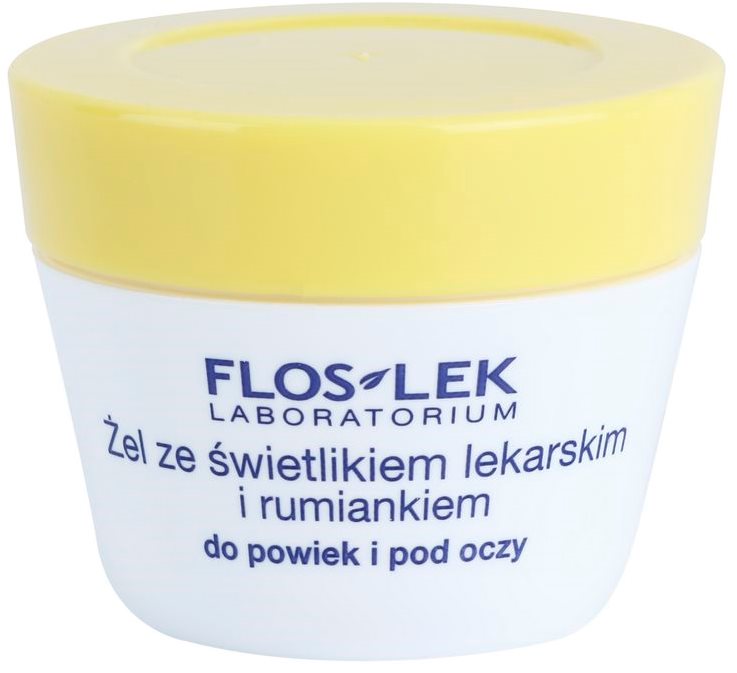 FlosLek Laboratorium Eye Care gel contour des yeux à l'euphraise et camomille