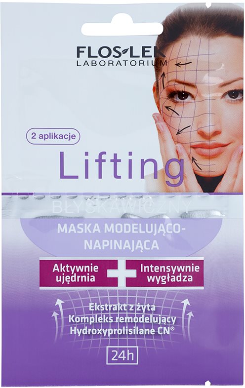 FlosLek Laboratorium Lifting Immediate pleťová maska s remodelujícím účinkem