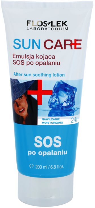 FlosLek Laboratorium Sun Care SOS емульсія після засмаги