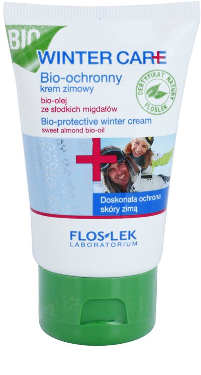 FlosLek Laboratorium Winter Care creme de inverno Bio-protetor com óleo de amêndoas