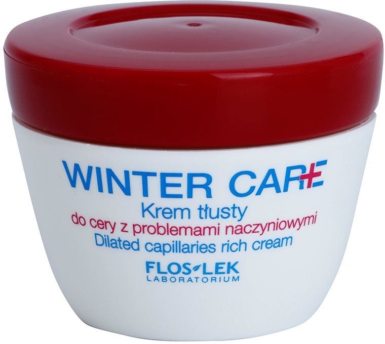 FlosLek Laboratorium Winter Care crema protectora enriquecida para pieles sensibles con tendencia a las rojeces