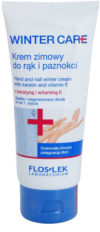 FlosLek Laboratorium Winter Care захисний крем для зимового періоду для рук та нігтів