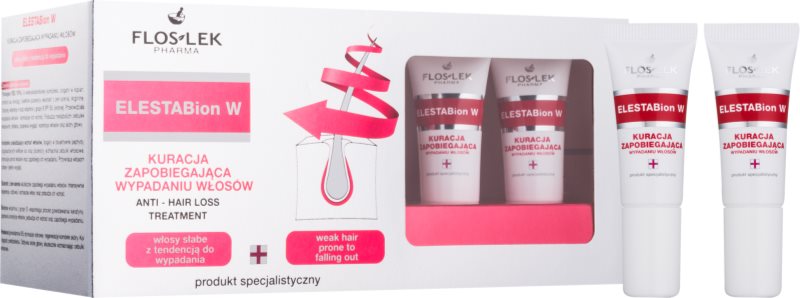 FlosLek Pharma ElestaBion W Intensivkur gegen Haarausfall