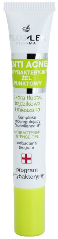 FlosLek Pharma Anti Acne antibakteriální gel k lokálnímu použití