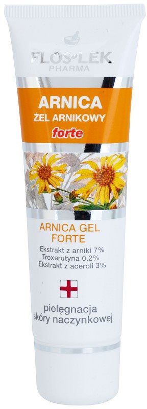 FlosLek Pharma Arnica Forte gel apaisant visage avec une tendance aux rougeurs