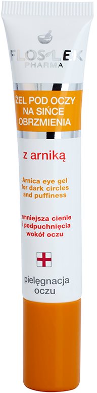 FlosLek Pharma Eye Care żel pod oczy z arniką przeciw obrzękom i cieniom