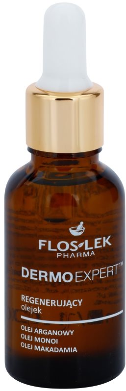 FlosLek Pharma DermoExpert Oils olejek do twarzy o działaniu regenerującym