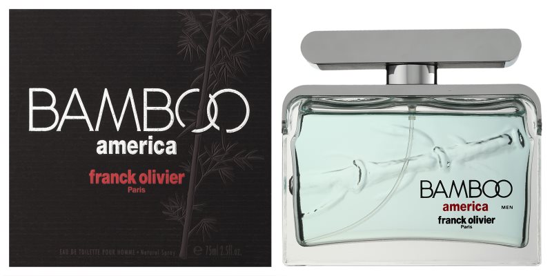 Franck Olivier Bamboo America eau de toilette para hombre 75 ml