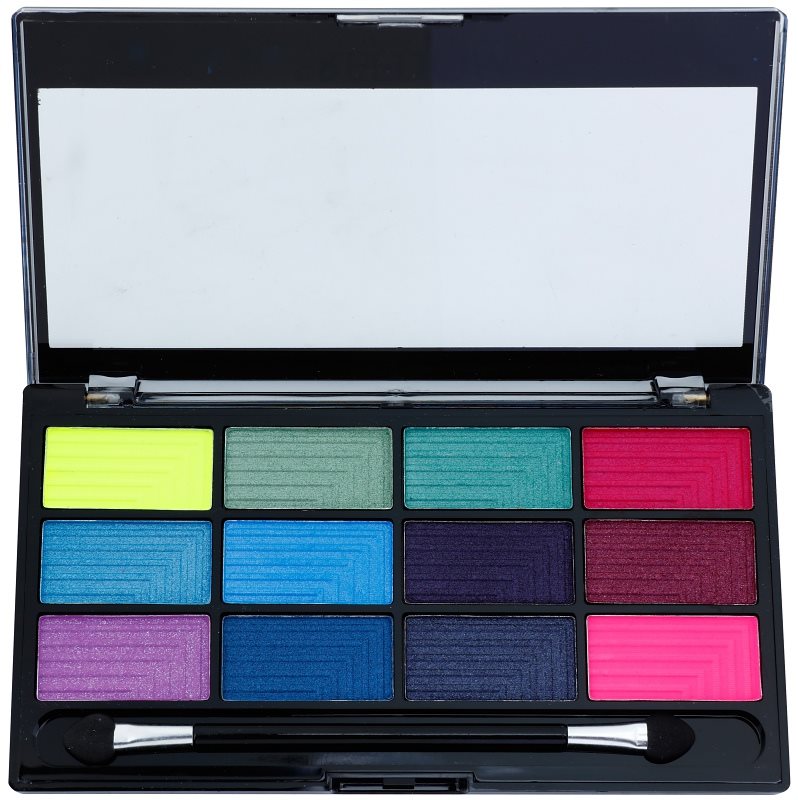 Freedom Pro 12 Chasing Rainbows paleta farduri de ochi cu aplicator