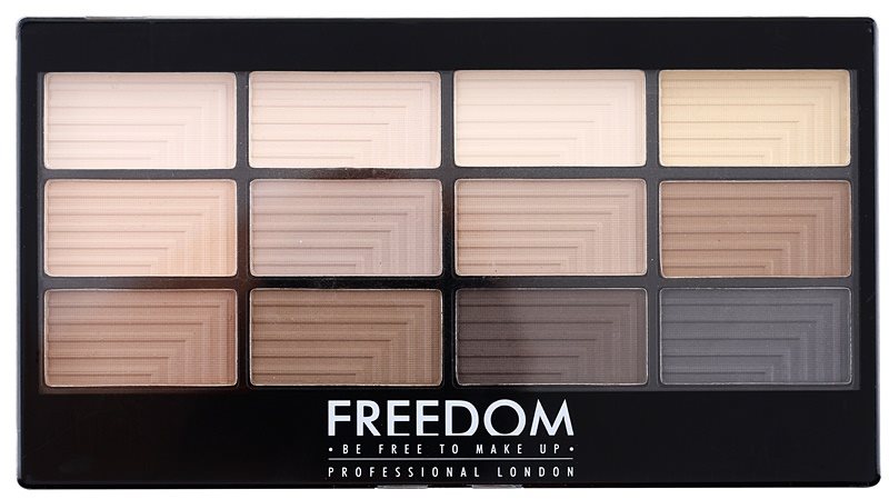 Freedom Pro 12 Audacious Mattes Eyeshadow Palette with Applicator
