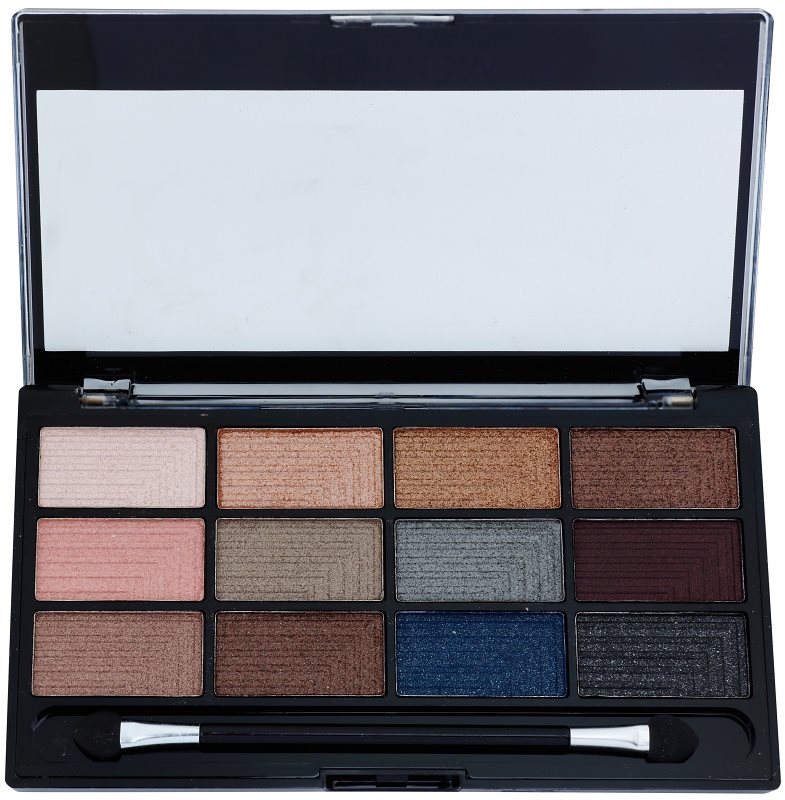Freedom Pro 12 Romance and Jewels palette de fards à paupières avec applicateur