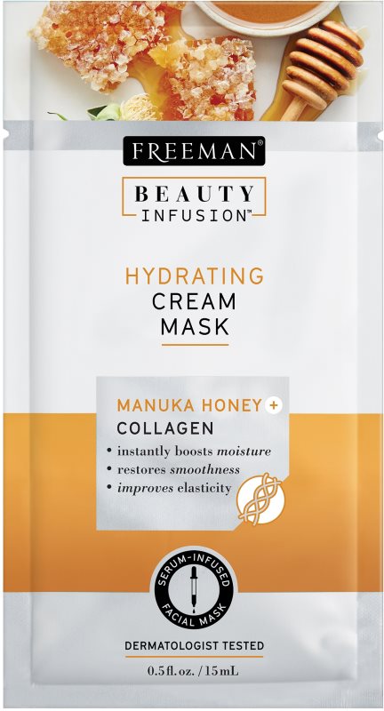 Freeman Beauty Infusion Manuka Honey + Collagen Moisturising Face Mask for Normal to Dry Skin