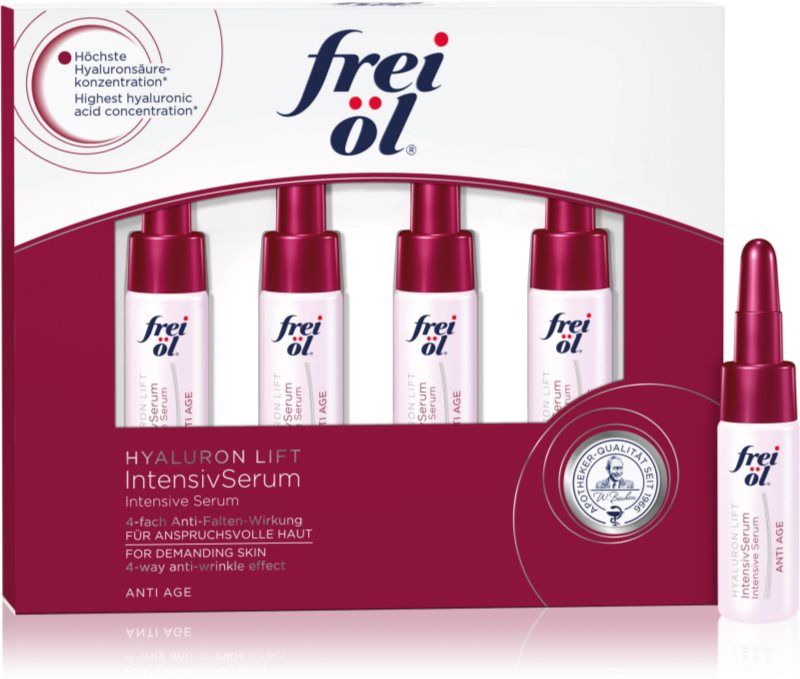 frei öl Anti Age Hyaluron Lift 4-tedenska intenzivna kura proti staranju kože