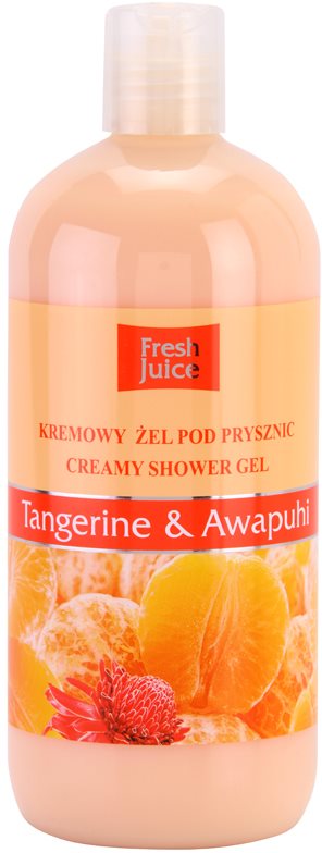 Fresh Juice Tangerine & Awapuhi gel cremos pentru dus