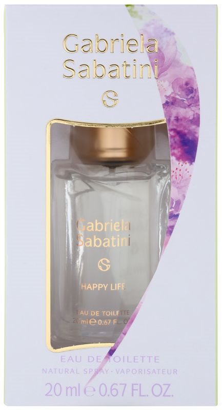 Gabriela Sabatini Happy Life toaletná voda pre ženy 20 ml