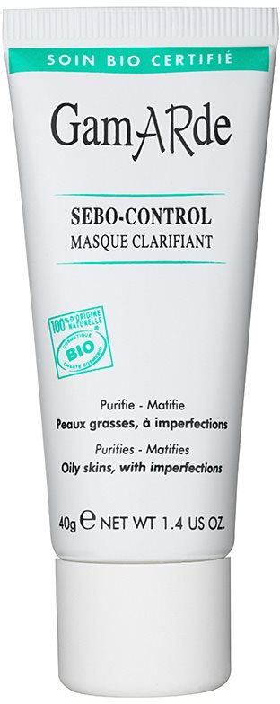 Gamarde Sebo-Control mascarilla limpiadora para reducir el exceso de sebo y suavizar poros