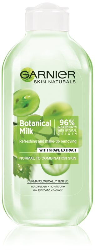 Garnier Botanical mleko za odstranjevanje ličil za normalno do mešano kožo