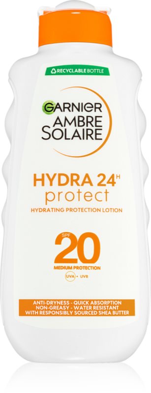 Garnier Ambre Solaire зволожуюче молочко для засмаги SPF 20