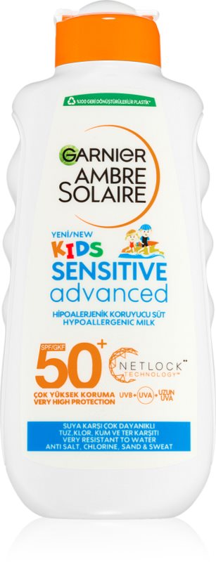 Garnier Ambre Solaire Resisto Kids zaščitni losjon za otroke SPF 50+