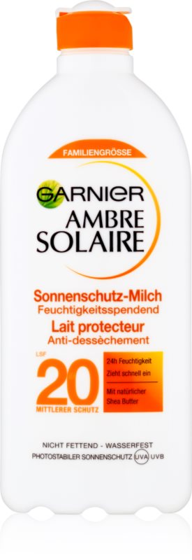 Garnier Ambre Solaire Bräunungsmilch SPF 20