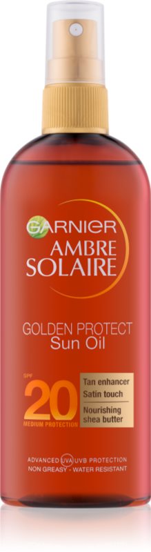 Garnier Ambre Solaire Golden Protect ulei pentru plaja SPF 20