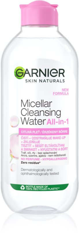 Garnier Skin Naturals woda micelarna dla cery wrażliwej