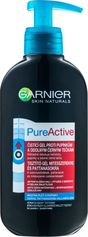 Garnier Pure Active čistilni gel proti črnim pikicam