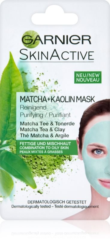 Garnier Skin Active mascarilla facial con caolín para pieles grasas y mixtas