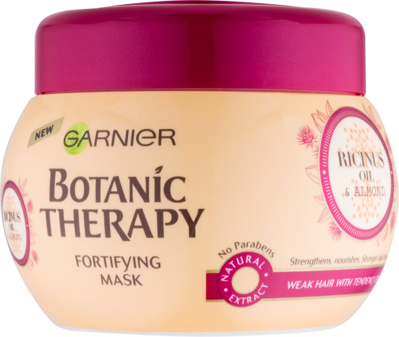 Garnier Botanic Therapy Ricinus Oil posilujicí maska pro slabé vlasy s tendencí vypadávat